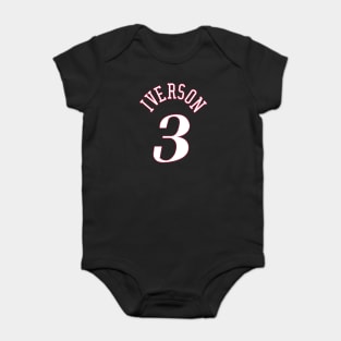 Allen Iverson Jersey Baby Bodysuit